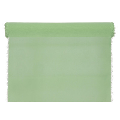 Runner in Organza Verde Salvia