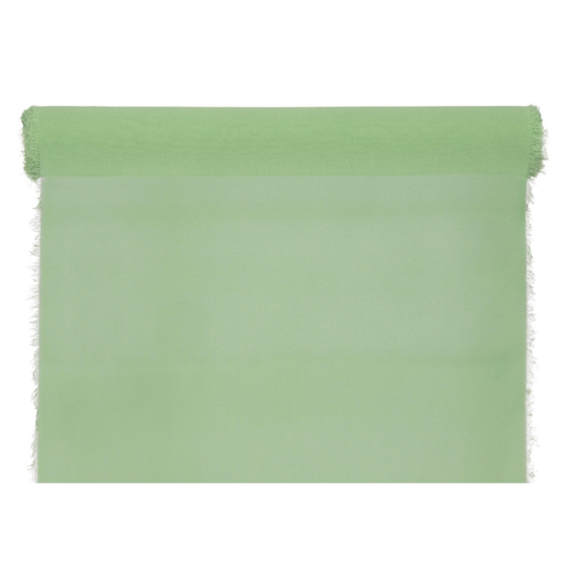 Runner in Organza Verde Salvia