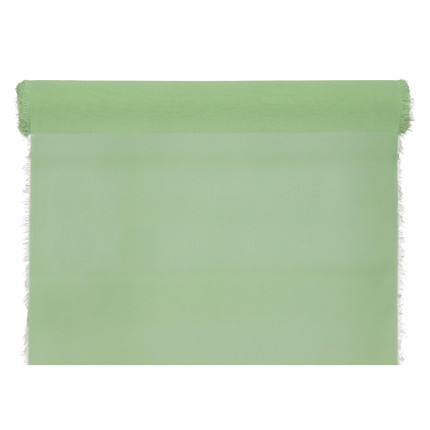 Runner in Organza Verde Salvia