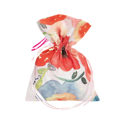 Sacchettino Portaconfetti Acquerello con Cordini 2