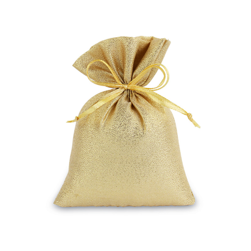 Sacchetto Portaconfetti Lamé oro