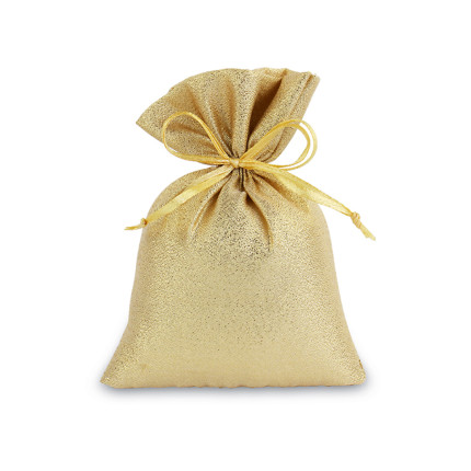 Sacchetto Portaconfetti Lamé oro