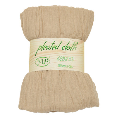 Tessuto Plissettato Tortora