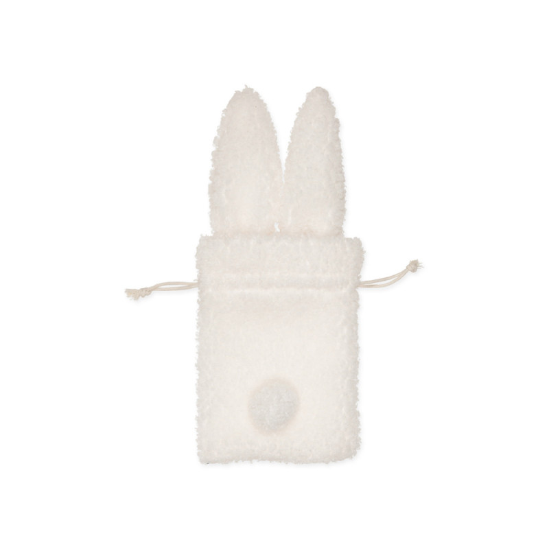 Sacchettino Peluche Con Orecchie Coniglio