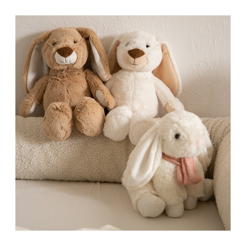 Coniglietto Pasquale di Peluche con Fiocco