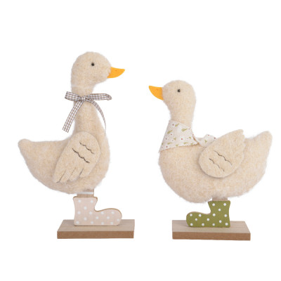 Anatra in Lana Cotta su Base 2