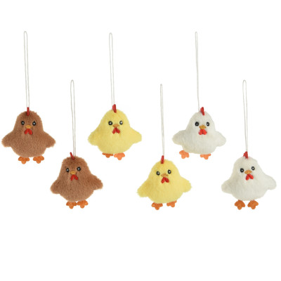 Pulcino Peluche Pendente