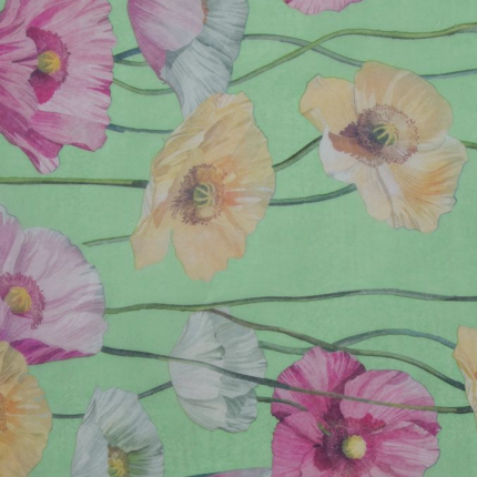 Fogli Carta Velina Poppy Verde Mandorla