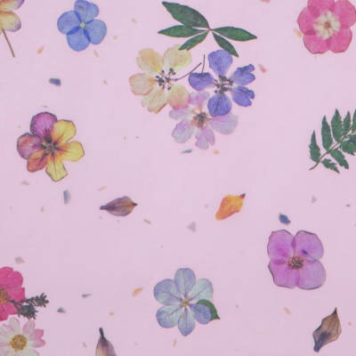 Fogli Carta Velina Collage Rosa