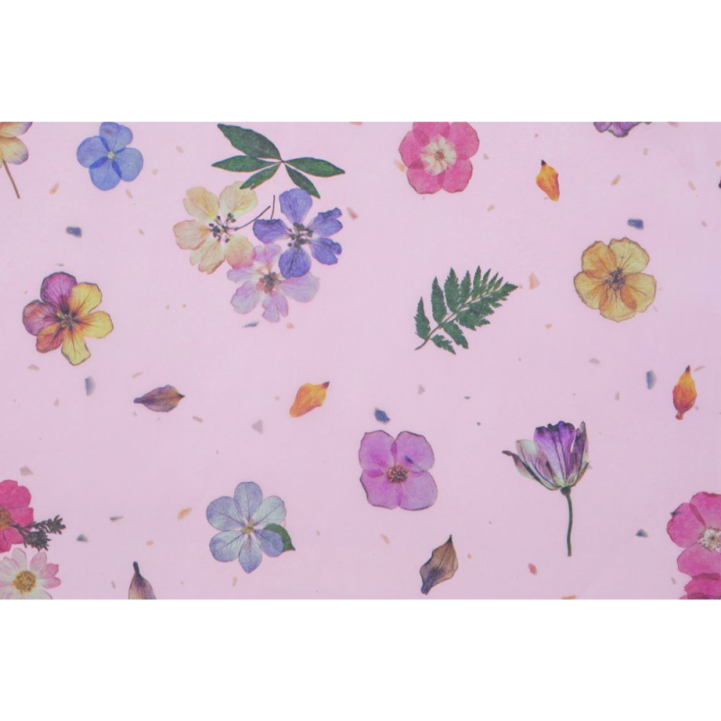 Fogli Carta Velina Collage Rosa