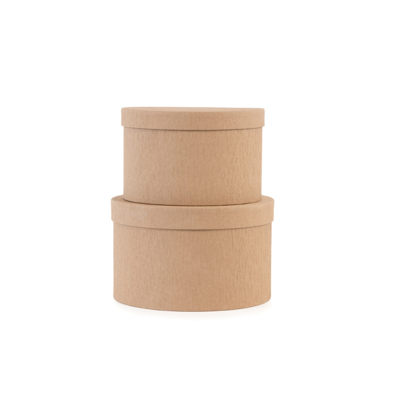 Scatola Eva Tonda Avana