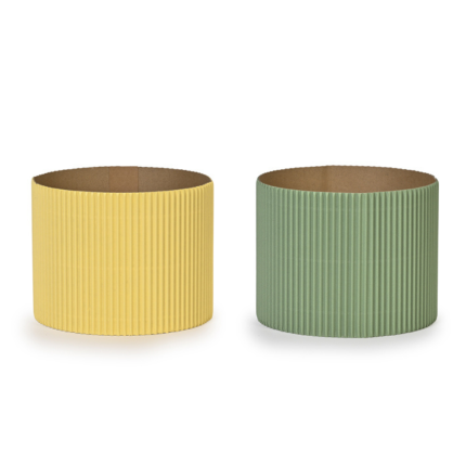 Scatola Cadeaux Tonda Plissé