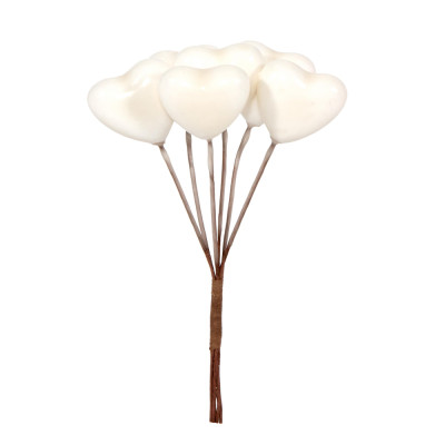 Pick 6 Cuori Bianchi