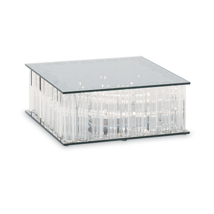 Alzata in Vetro con Led Media