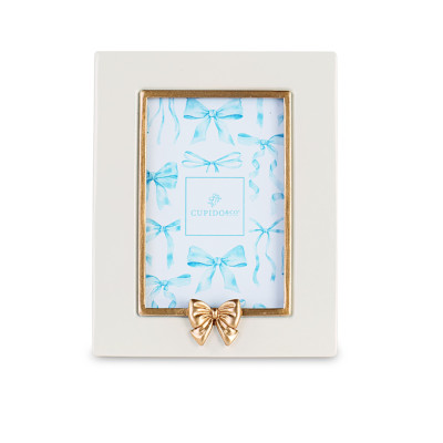 Portafoto in Resina con Fiocco 2