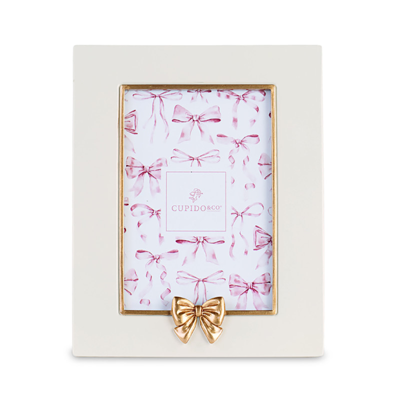 Portafoto in Resina con Fiocco