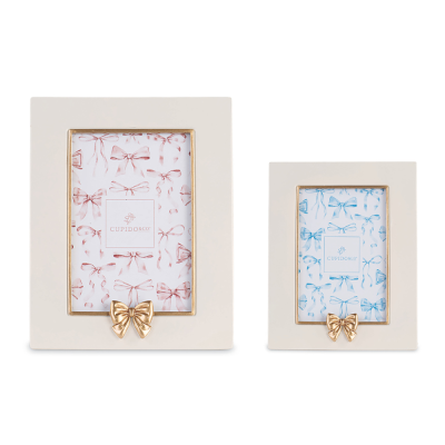 Portafoto in Resina con Fiocco