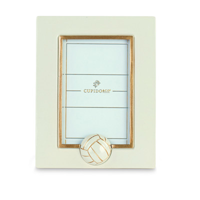 Portafoto Volley Bianco e Oro