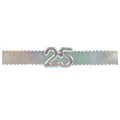 Fascetta Decorativa 25 Argento