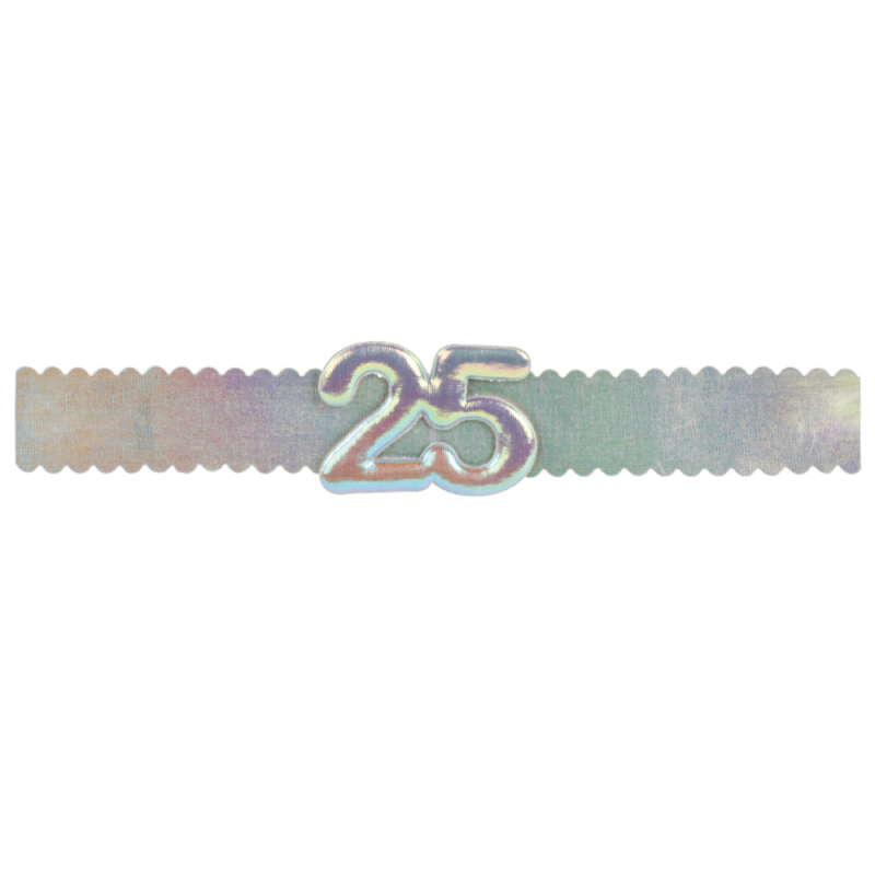 Fascetta Decorativa 25 Argento