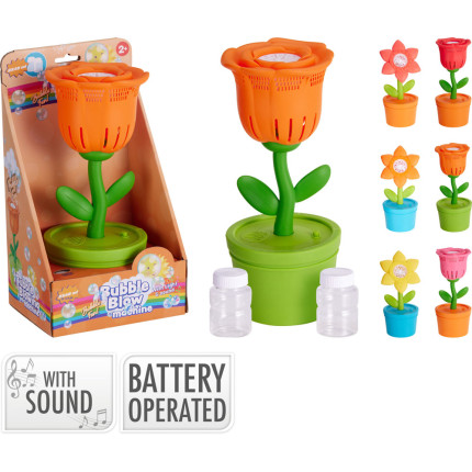 Bolle di Sapone Vaso di Fiori