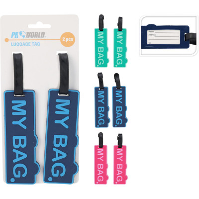 Etichetta Bagaglio My Bag (2 Pezzi)