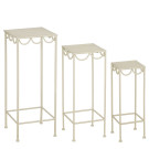 Alzata Rosalie in Metallo Bianco