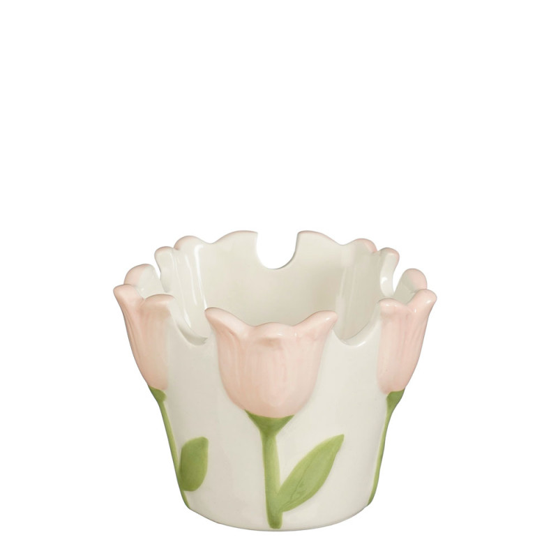 Vaso Tulip Bianco