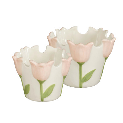 Vaso Tulip Bianco