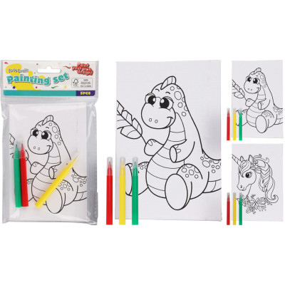 Set Pittura Disegni e Pennarelli