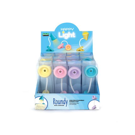 Mini Lampada con Clip