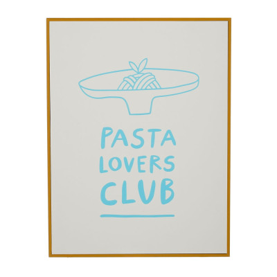 Quadro Pasta Lovers Club