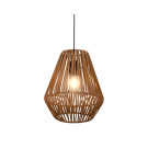 Lampada a Sospensione in Vimini per Esterno