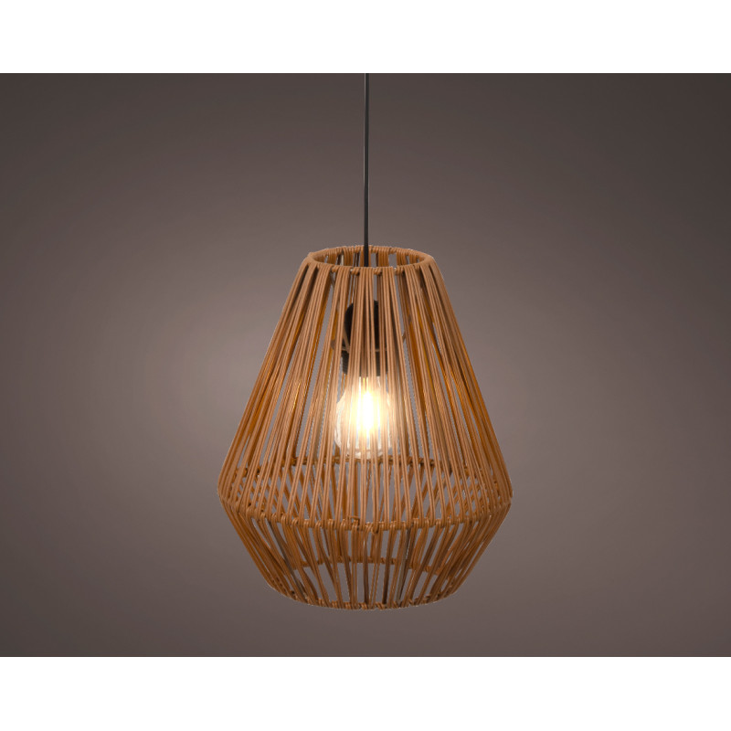 Lampada a Sospensione in Vimini per Esterno