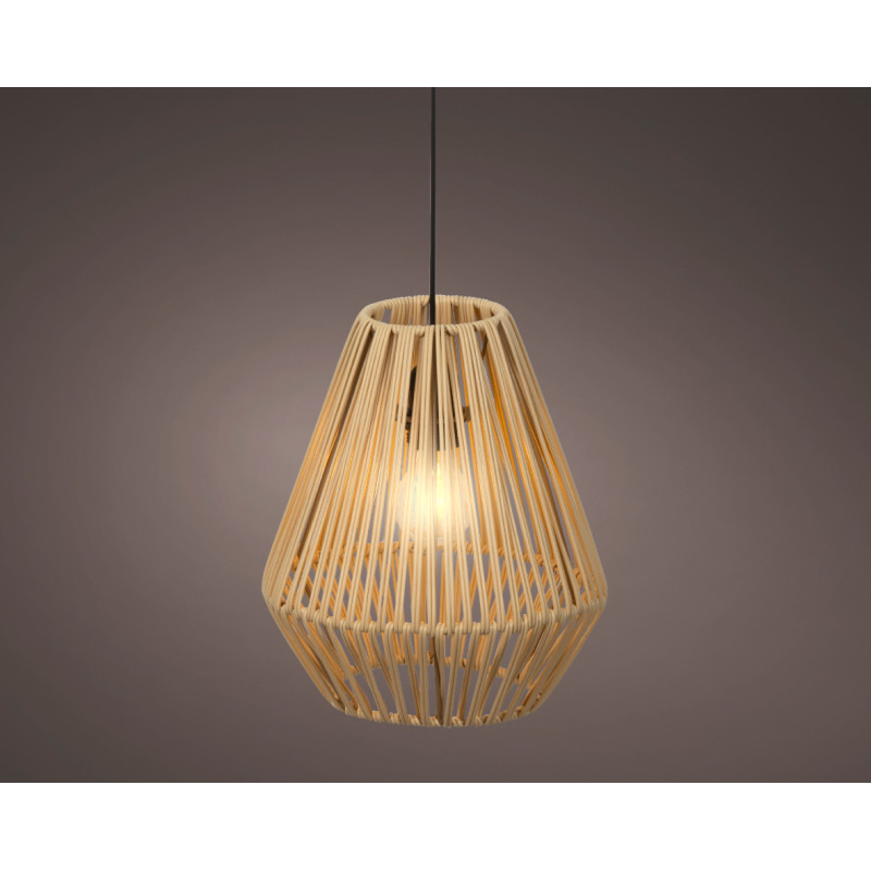 Lampada a Sospensione in Vimini per Esterno