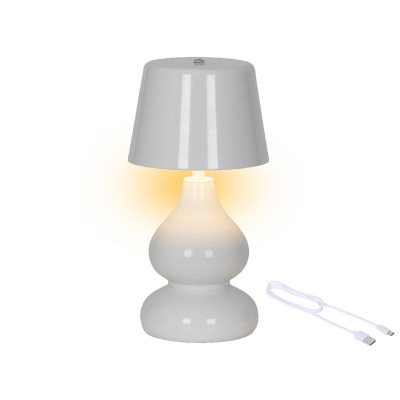 Lampada da Tavolo Led in Ferro Ricaricabile 2