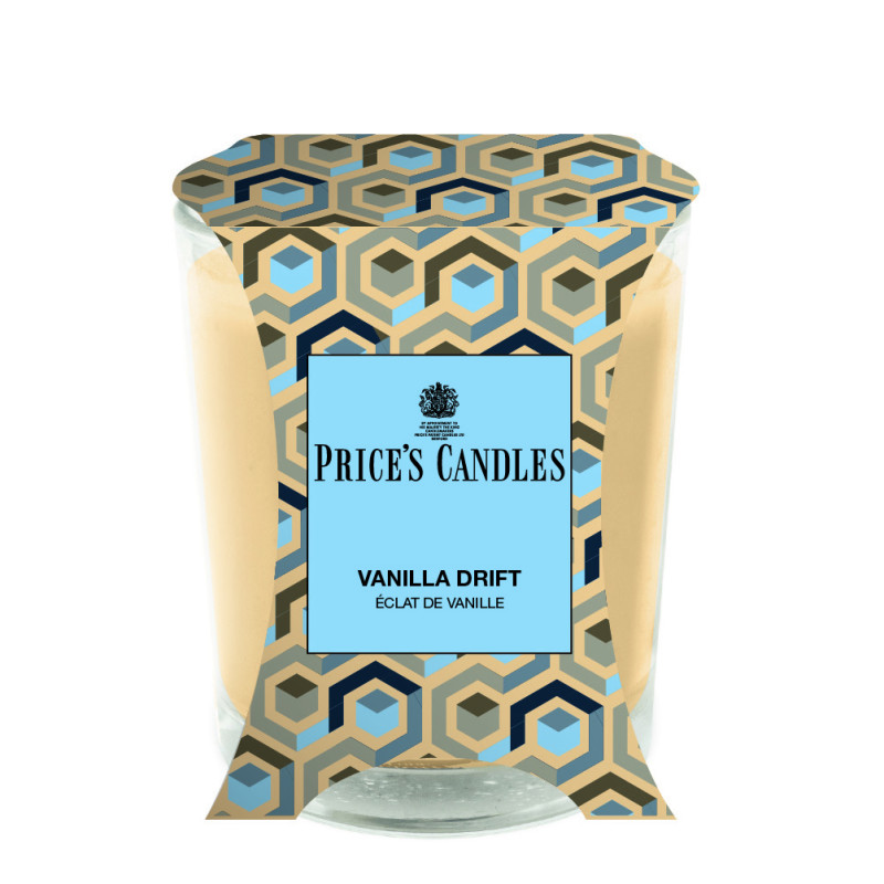 Candela Profumata in Vetro Diverse Colorazioni | Vendita Ingrosso