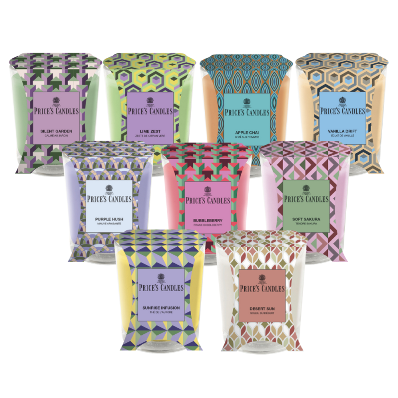 Candela Profumata in Vetro