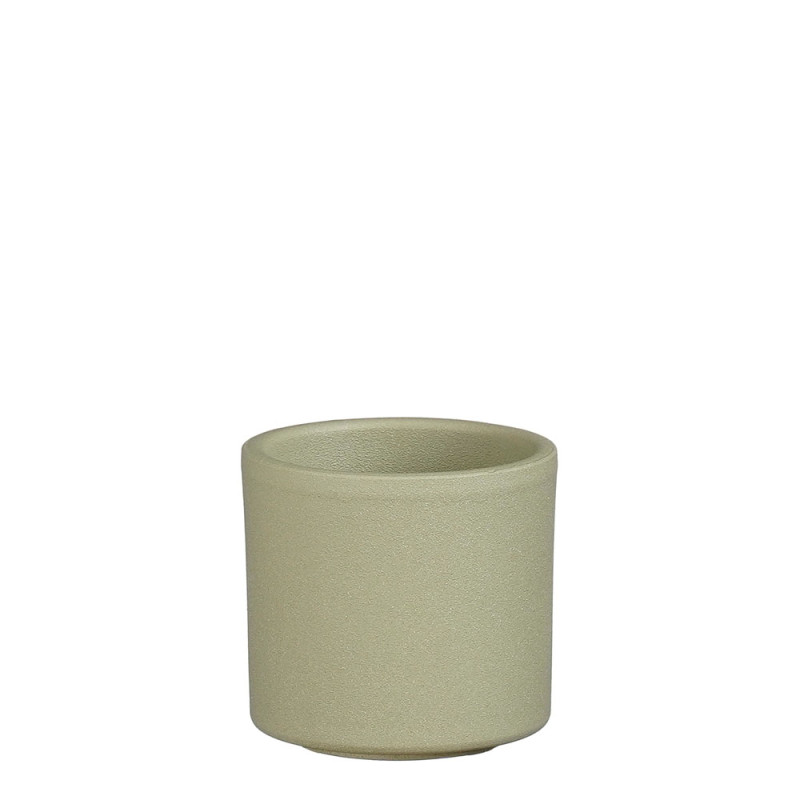 Vaso Era in Ceramica Verde Piccolo