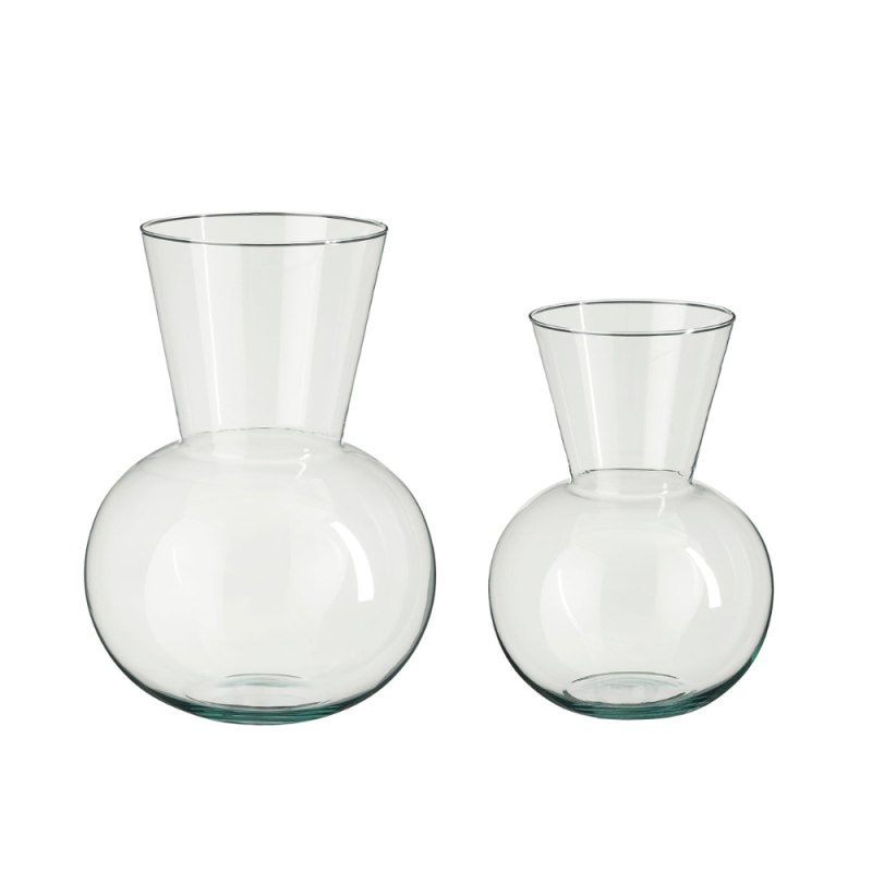 Vaso Fancy in Vetro Trasparente