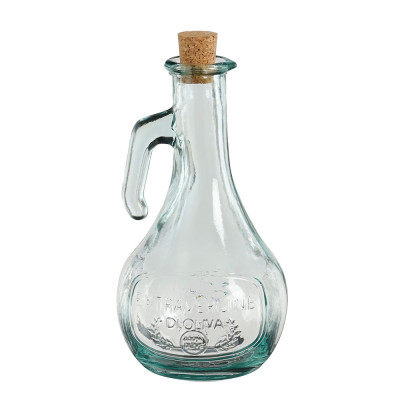 Bottiglietta Olio in Vetro con Tappo Sughero