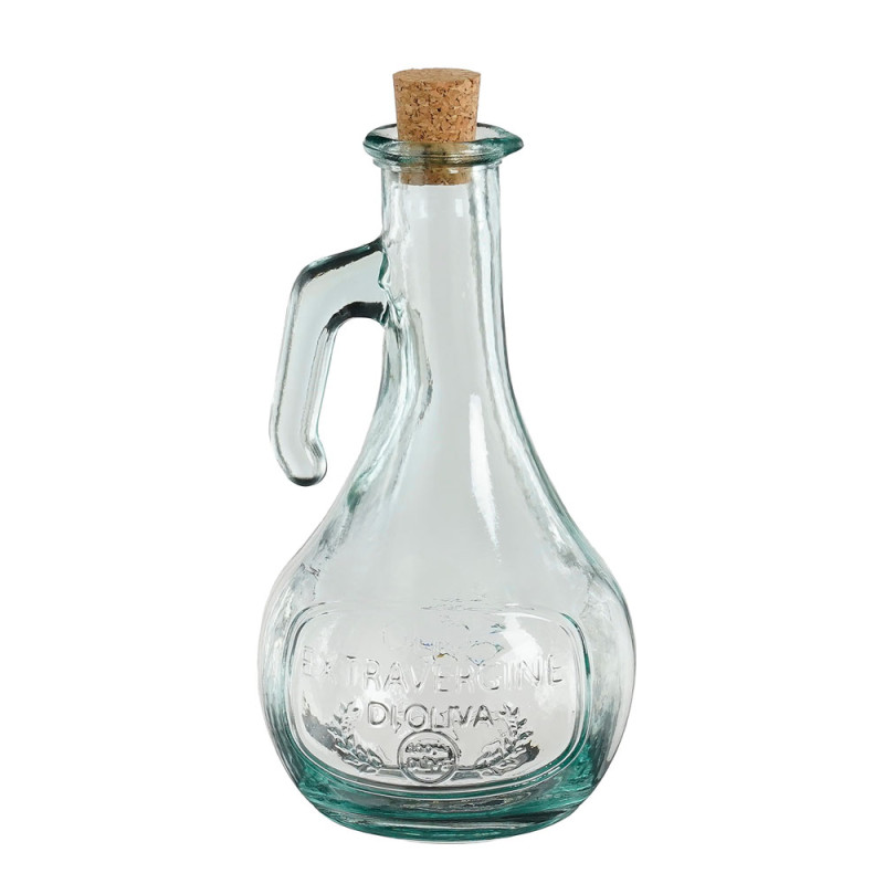 Bottiglietta Olio in Vetro con Tappo Sughero