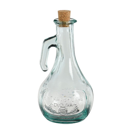 Bottiglietta Olio in Vetro con Tappo Sughero