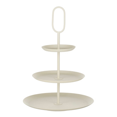 Alzata 3 Piani Crema