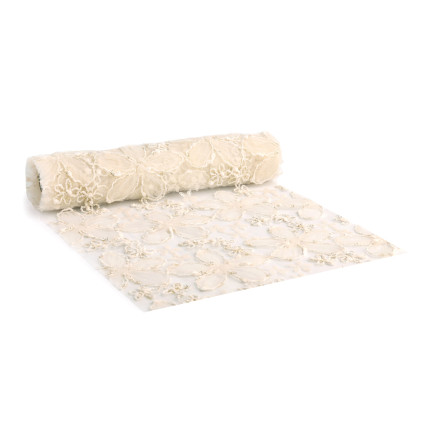 Runner Florette in Tessuto 200X28cm