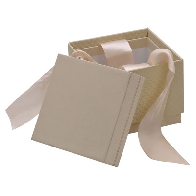 Scatola Lusso Avorio con Fiocco