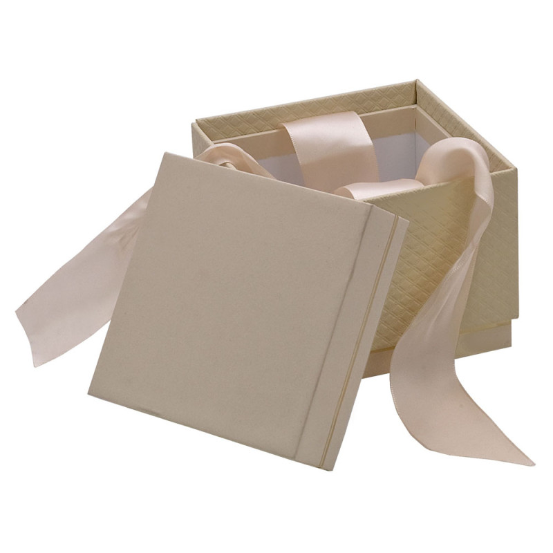 Scatola Lusso Avorio con Fiocco