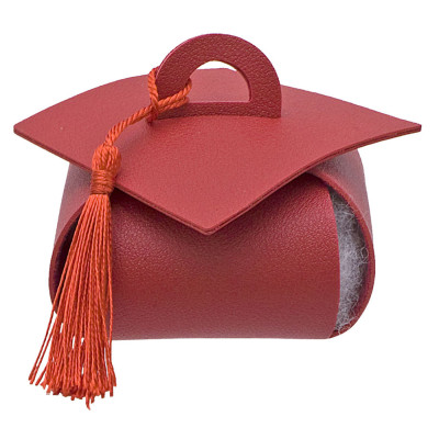 Tocco Laurea Similpelle Rosso