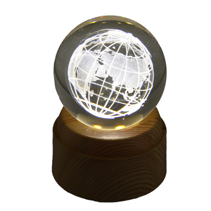 Sfera Luminosa Mappamondo