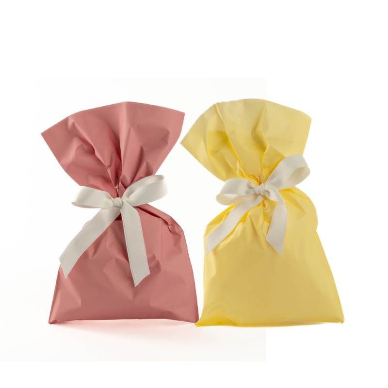 Buste Regalo in Polipropilene Perla (25 Pezzi)